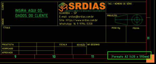 Templates Desenvolvidos no Inventor - Padronizados com os Layers do AutoCAD (ABNT NBR 16752-2020) - Imagem 4