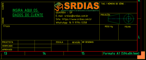 Templates Desenvolvidos no Inventor - Padronizados com os Layers do AutoCAD (ABNT NBR 16752-2020) - Imagem 5